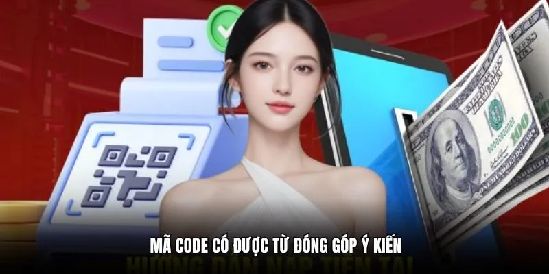 Mã code có được từ đóng góp ý kiến